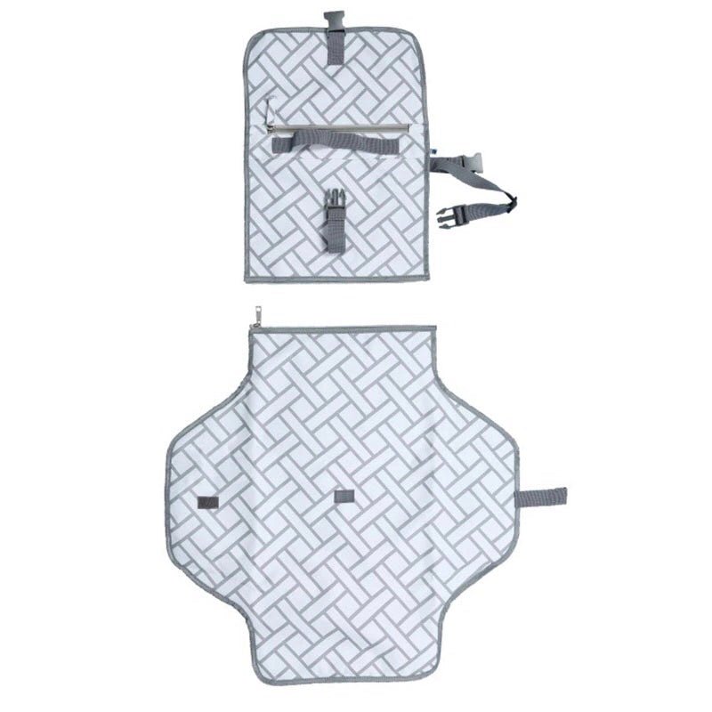 Clay Streaks Clutch Changing Mat - Cutie Patootie FlexiNappy Premium Best Cloth Diapers