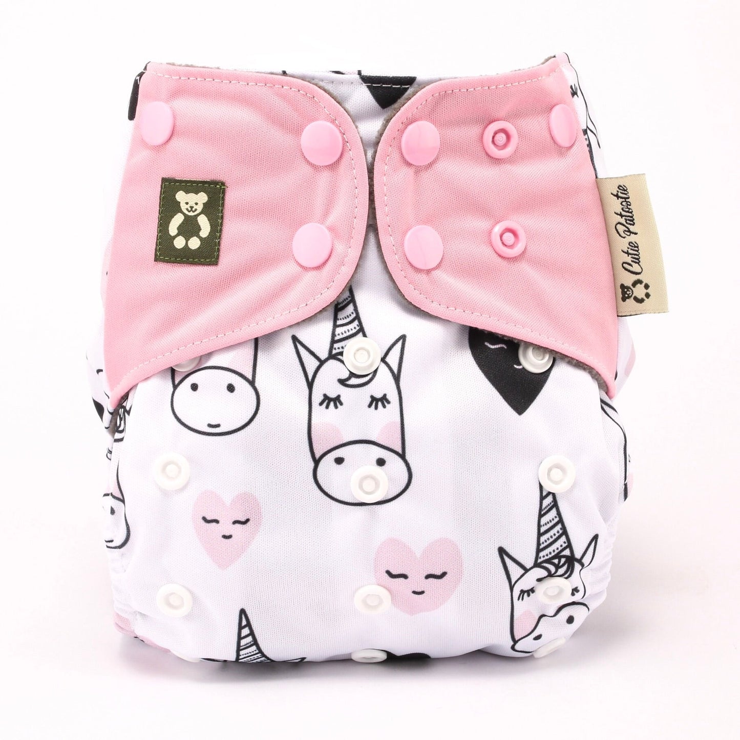 (Limited Edition) Unicorn Bedazzled - Cutie Patootie FlexiNappy Premium Best Cloth Diapers