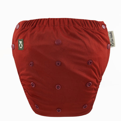 Maroon Sunset FlexiNappy Biggy