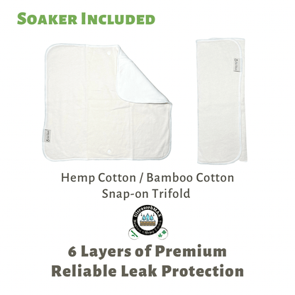 Pacific Ocean FlexiNappy Biggy