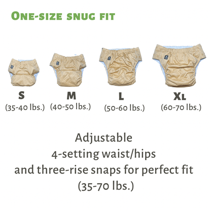 Pacific Ocean FlexiNappy Biggy