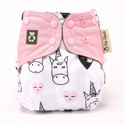 (Limited Edition) Unicorn Bedazzled - Cutie Patootie FlexiNappy Premium Best Cloth Diapers